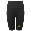 Women’s TriDri® ribbed seamless '3D Fit' cycle shorts Thumbnail